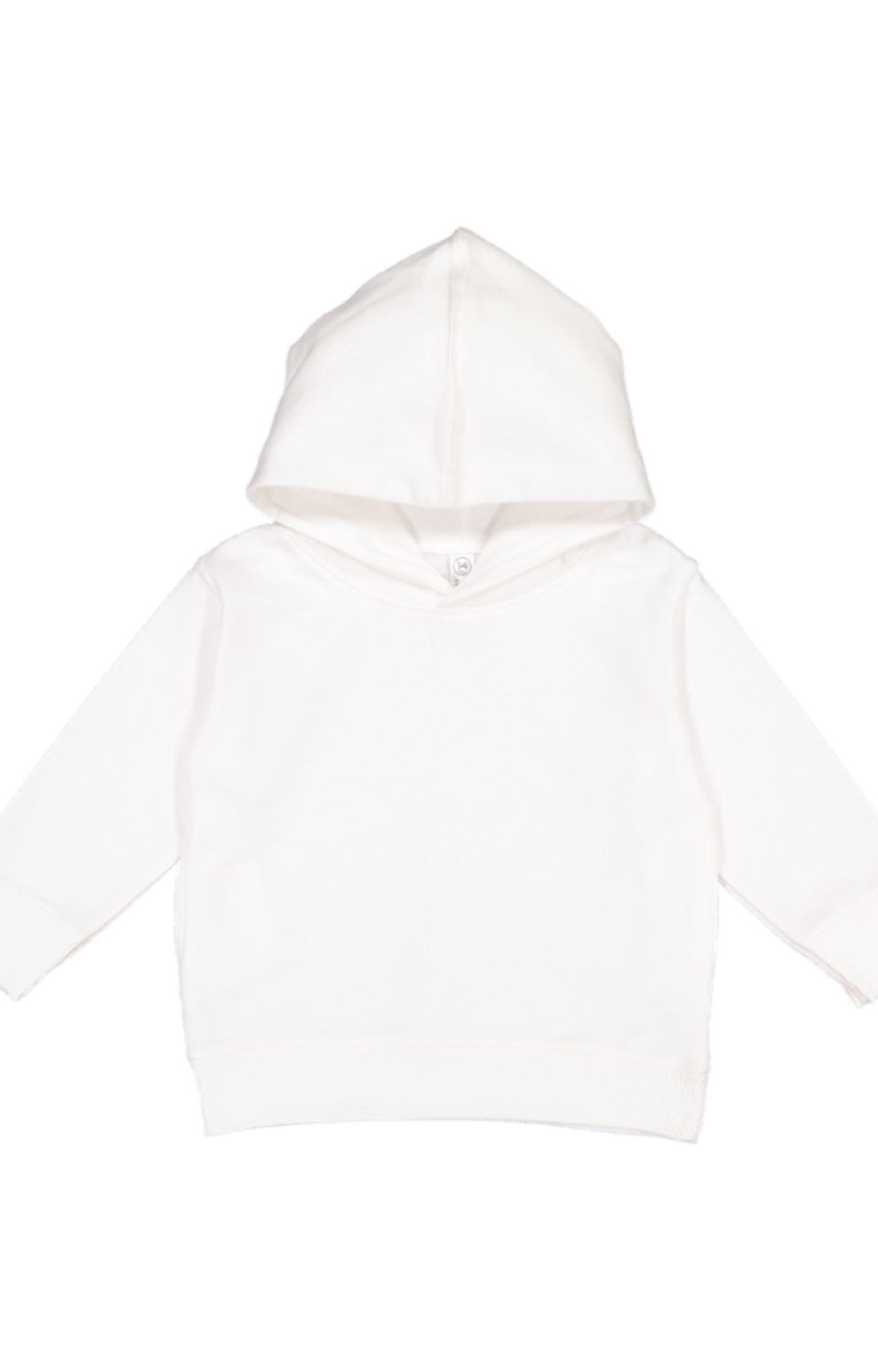 White 4T Rabbit Skins Little Boys Zip Jersey-Lined Hooded Sweatshirt 